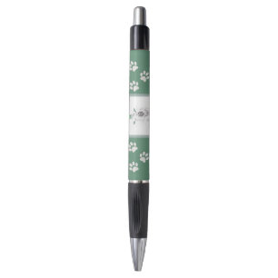 Keeshond Christmas Snowman Painting Dog Art Pen