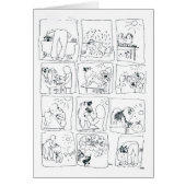 Keeshond comic Bathtime (Front)