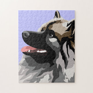 Keeshond Dog Jigsaw Puzzle