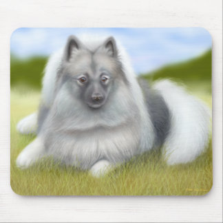 Keeshond Dog Mouse Pad