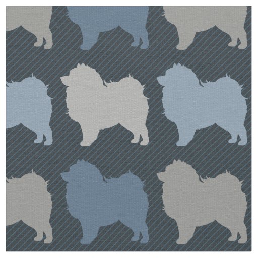 Keeshond Fabric