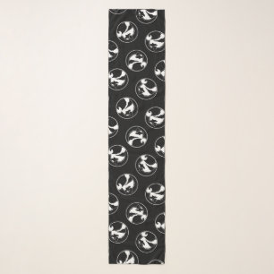 Keeshond Graphic Outline Cute Original Pet Dog Art Scarf