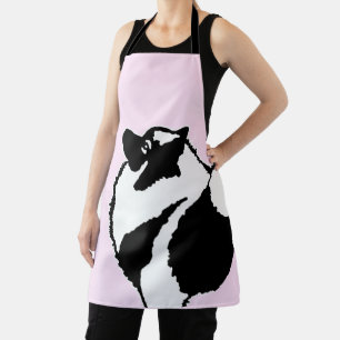 Keeshond Graphics - Cute Original Dog Art Apron