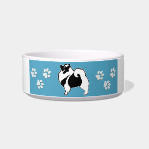 Keeshond Graphics  - Cute Original Dog Art Bowl