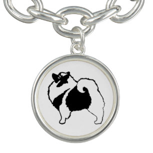 Keeshond Graphics  - Cute Original Dog Art Bracelet