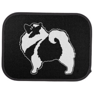 Keeshond Graphics  - Cute Original Dog Art Car Floor Mat