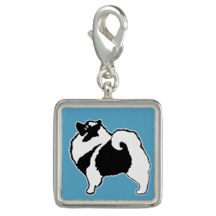 Keeshond Graphics  - Cute Original Dog Art Charm