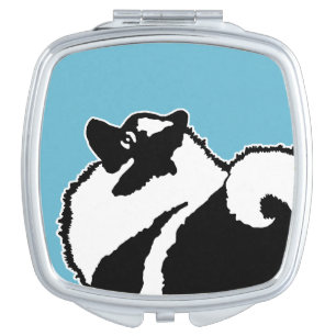 Keeshond Graphics  - Cute Original Dog Art Compact Mirror