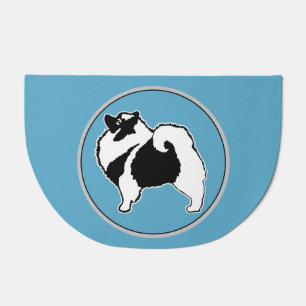Keeshond Graphics  - Cute Original Dog Art Doormat