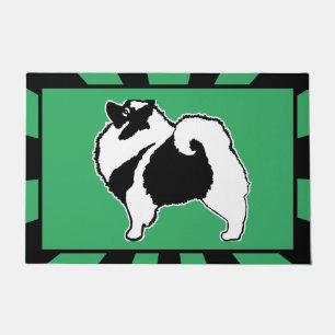 Keeshond Graphics - Cute Original Dog Art Doormat