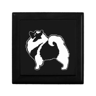 Keeshond Graphics - Cute Original Dog Art Gift Box