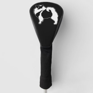 Keeshond Graphics  - Cute Original Dog Art Golf Head Cover