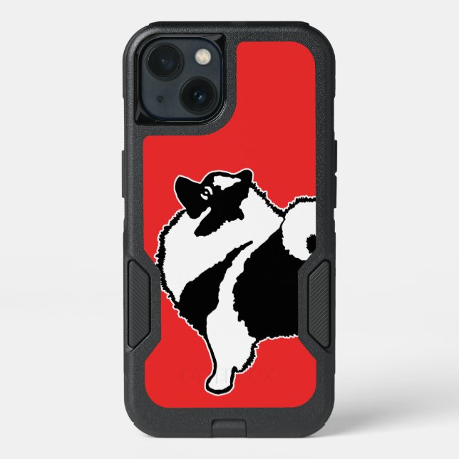 Keeshond Graphics  - Cute Original Dog Art Otterbox iPhone Case (Back)