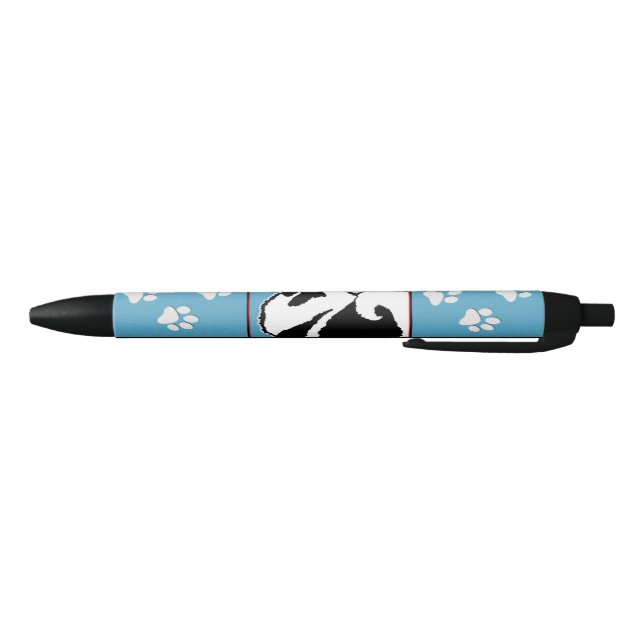 Keeshond Graphics  - Cute Original Dog Art Pen (Bottom)