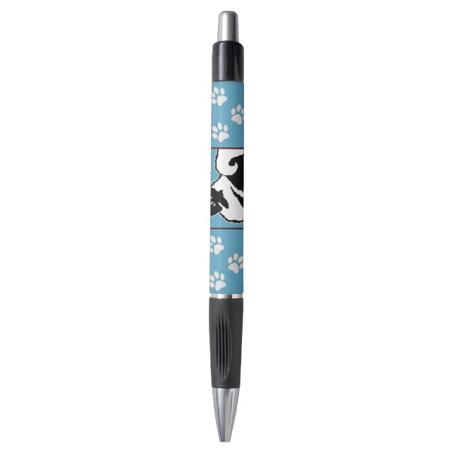 Keeshond Graphics  - Cute Original Dog Art Pen (Front Vertical)