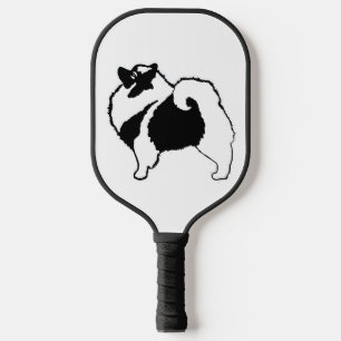 Keeshond Graphics  - Cute Original Dog Art Pickleball Paddle