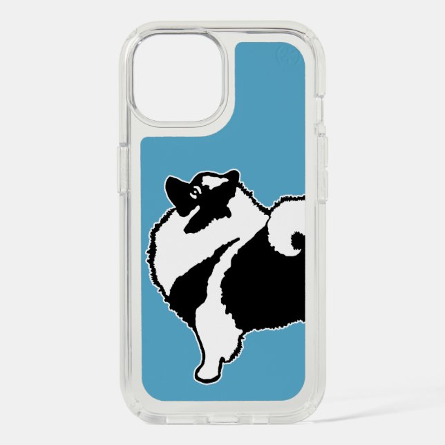 Keeshond Graphics  - Cute Original Dog Art Speck iPhone Case (Front)