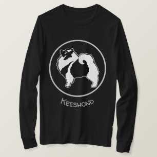 Keeshond Graphics  - Cute Original Dog Art T-Shirt