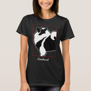 Keeshond Graphics  - Cute Original Dog Art T-Shirt