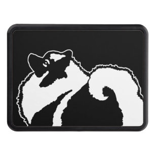 Keeshond Graphics  - Cute Original Dog Art Trailer Hitch Cover