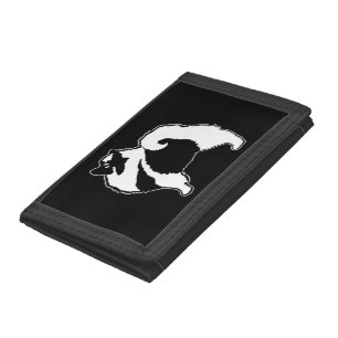 Keeshond Graphics - Cute Original Dog Art Tri-fold Wallet