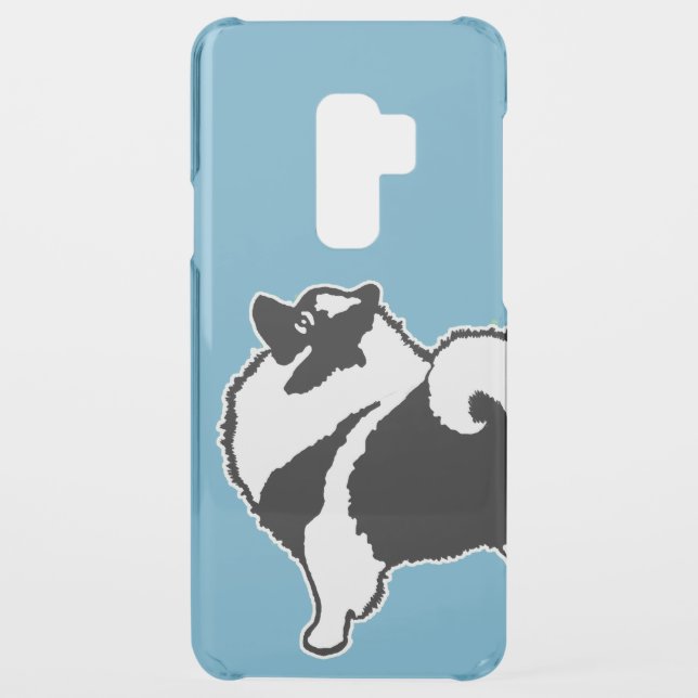 Keeshond Graphics  - Cute Original Dog Art Uncommon Samsung Galaxy Case (Back)