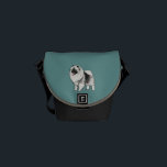 Keeshond Messenger Bag<br><div class="desc"></div>