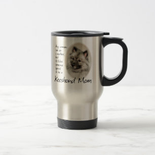 Keeshond Mom Travel Mug