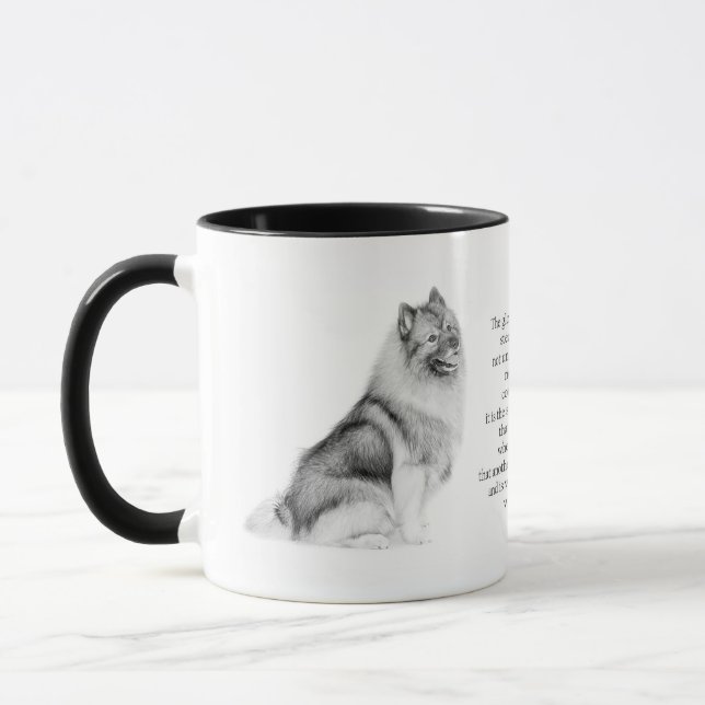 Keeshond Mug (Left)