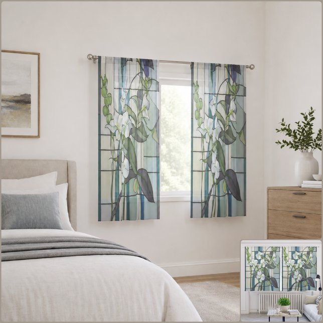 Keeshond Ninki Sheer Curtains (Keeshond Ninki Sheer Curtains
)