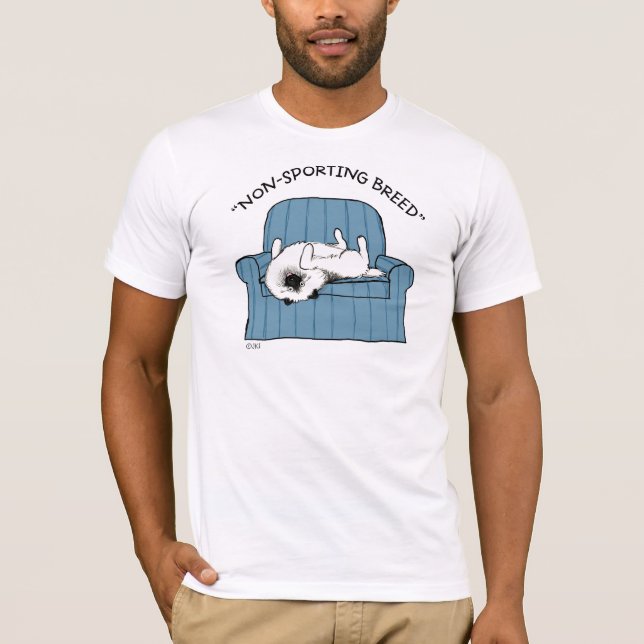 Keeshond "Non-Sporting Breed" T-Shirt (Front)