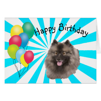 Keeshond Greeting Cards | Zazzle