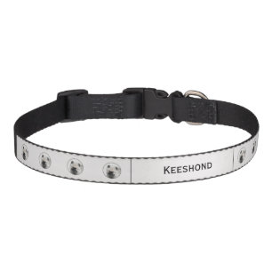 Keeshond Puppy Drawing - Cute Original Dog Art Pet Collar