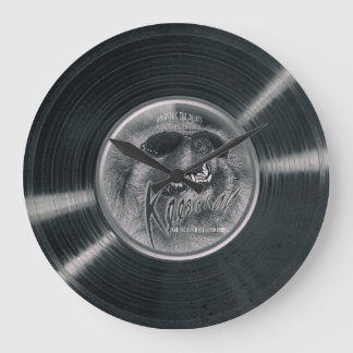 Keesie Ray time to rock clock! Large Clock