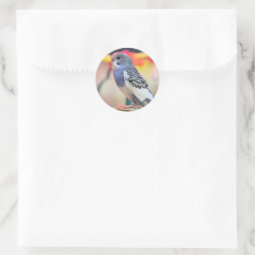 Keet Classic Round Sticker | Zazzle
