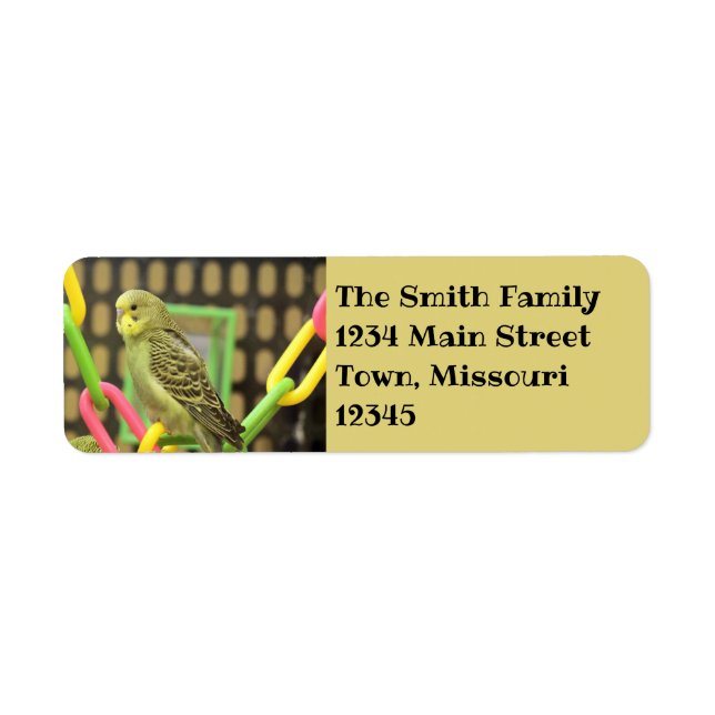 Keet Label (Front)
