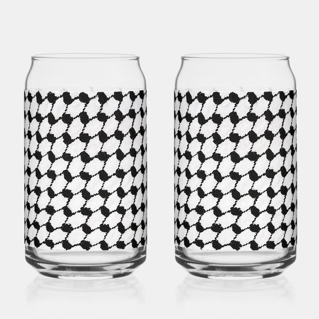 Kefeyeh Design Can Glass Set (Front)