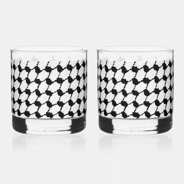 Kefeyeh Design Whiskey Glass Set (Front)