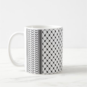 Keffiyeh Palestine Pattern Coffee Mug