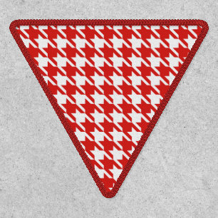 keffiyeh palestine red inverted triangle patch