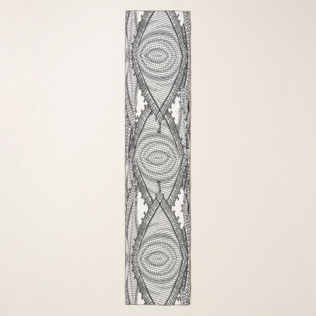 Keffiyeh Palestinian Scarf Traditional Fabric (Front)