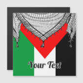 Keffiyeh Palestinian Scarf Traditional Fabric (Front/Back)