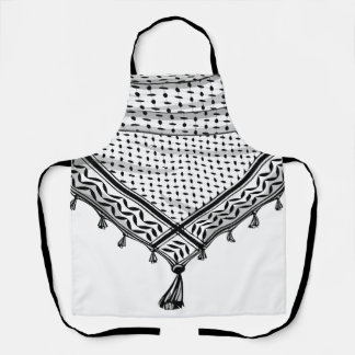 Keffiyeh Palestinian Scarf Traditional Fabric Apron