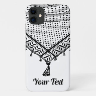 Keffiyeh Palestinian Scarf Traditional Fabric iPhone 11 Case