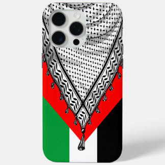 Keffiyeh Palestinian Scarf Traditional Fabric iPhone 15 Pro Max Case