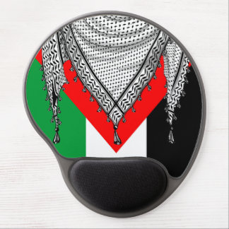 Keffiyeh Palestinian Scarf Traditional Fabric Gel Mouse Pad