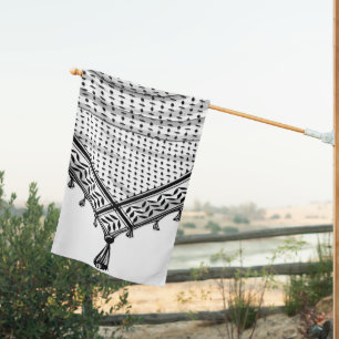 Keffiyeh Palestinian Scarf Traditional Fabric House Flag