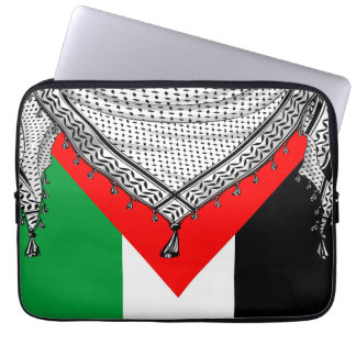 Keffiyeh Palestinian Scarf Traditional Fabric Laptop Sleeve