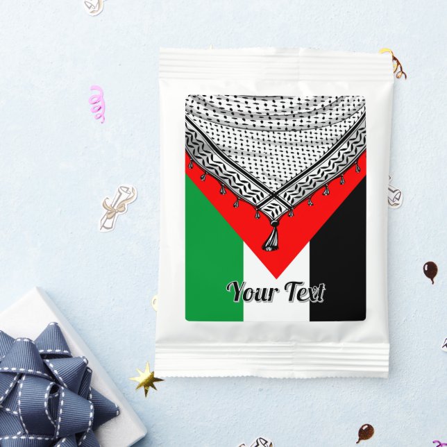 Keffiyeh Palestinian Scarf Traditional Fabric Margarita Drink Mix (Packets)