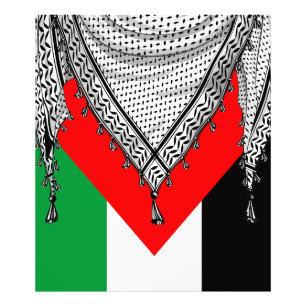 Keffiyeh Palestinian Scarf Traditional Fabric Photo Print
